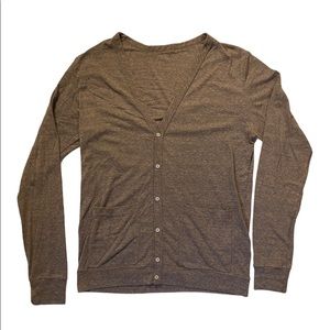 “American Apperal” Men’s Brown Cardigan
